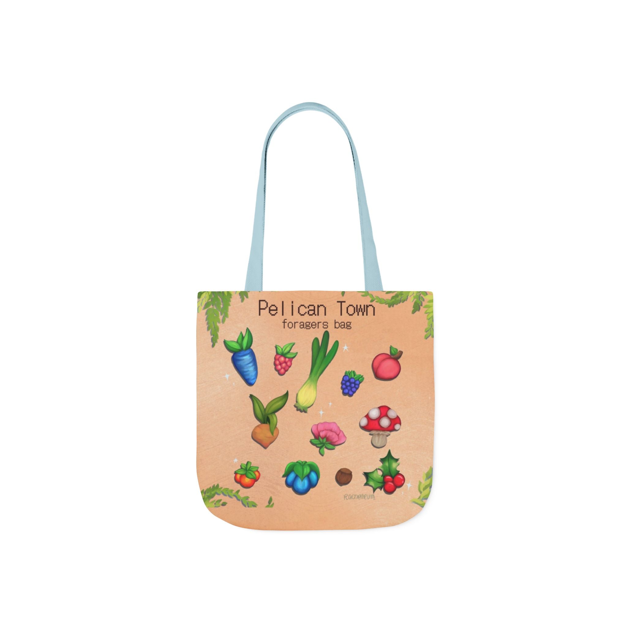 Pelican Town Foragers Bag, Stardew Valley Canvas Tote Bag