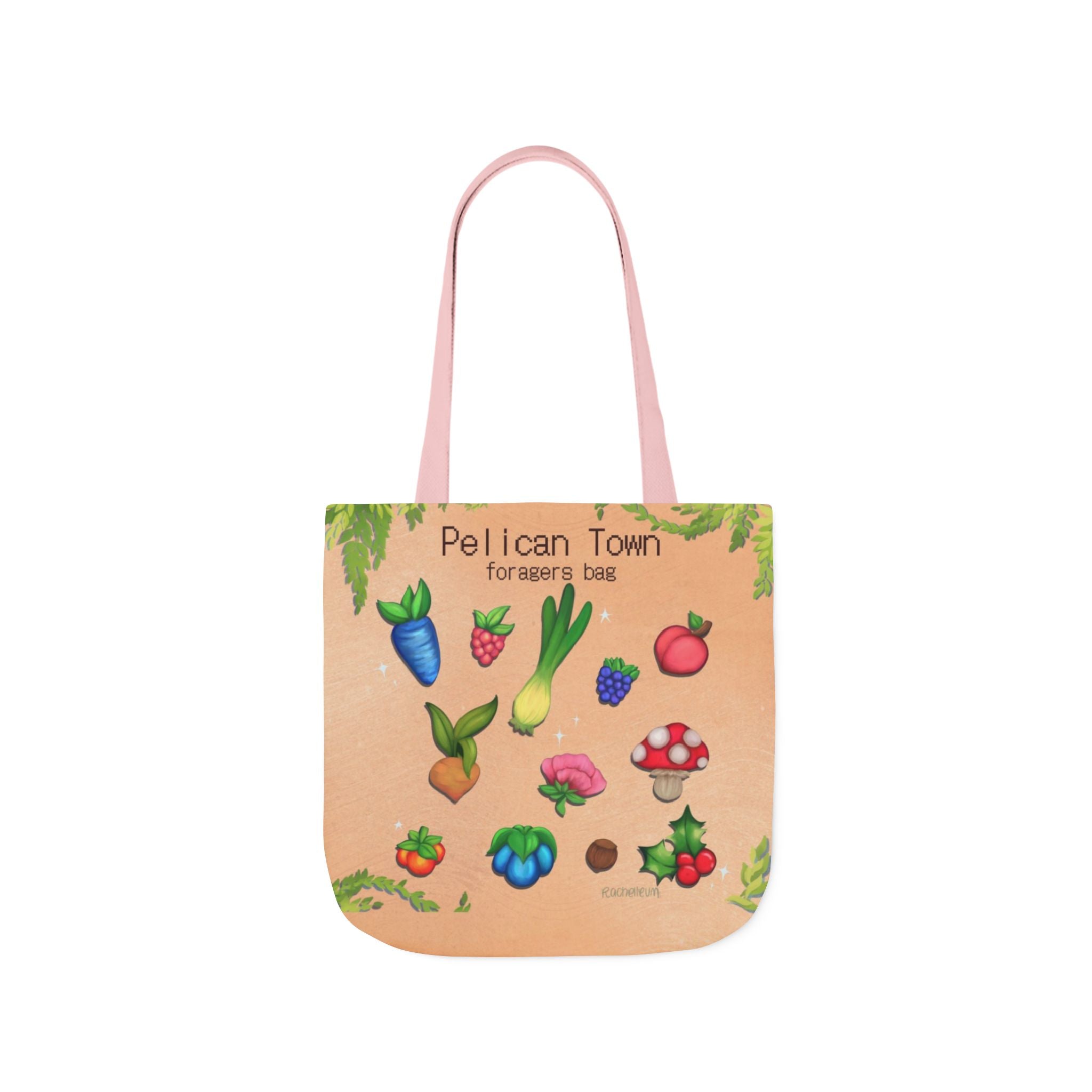 Pelican Town Foragers Bag, Stardew Valley Canvas Tote Bag