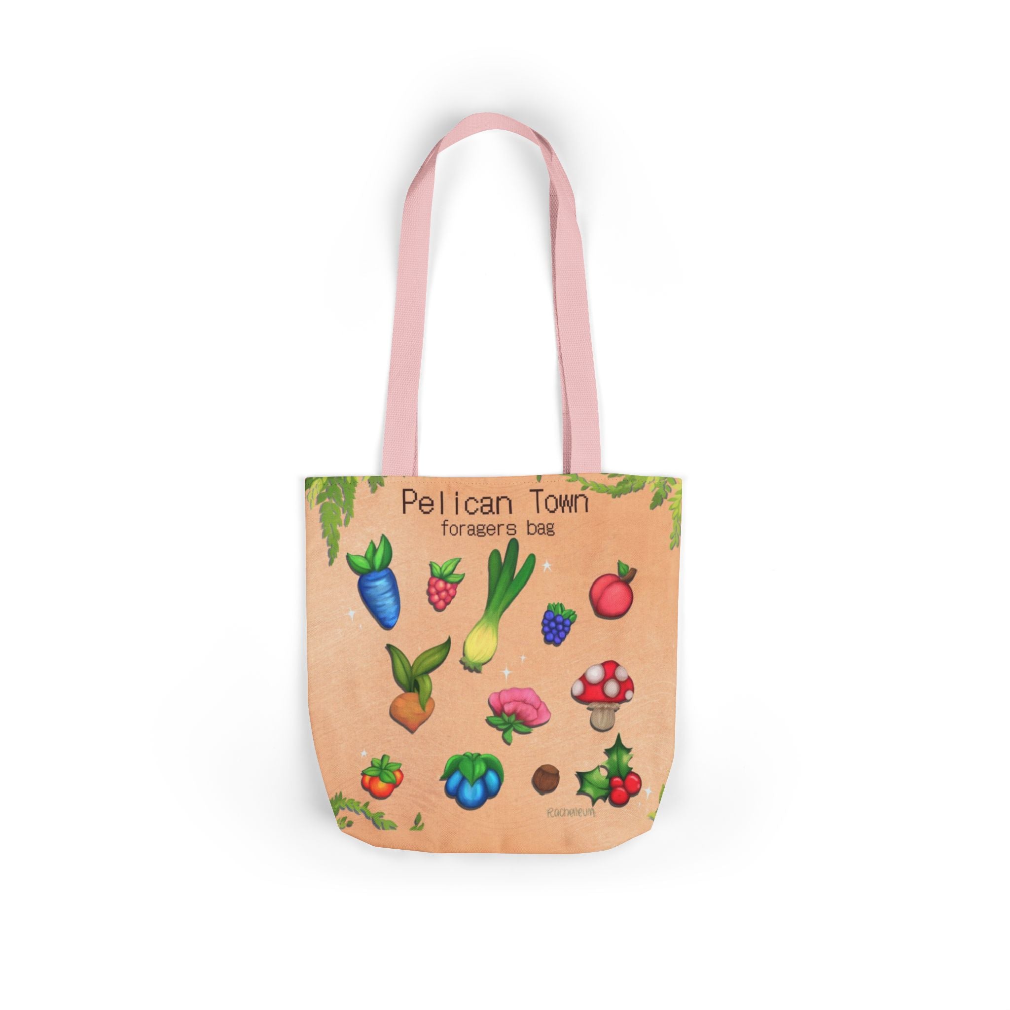 Pelican Town Foragers Bag, Stardew Valley Canvas Tote Bag