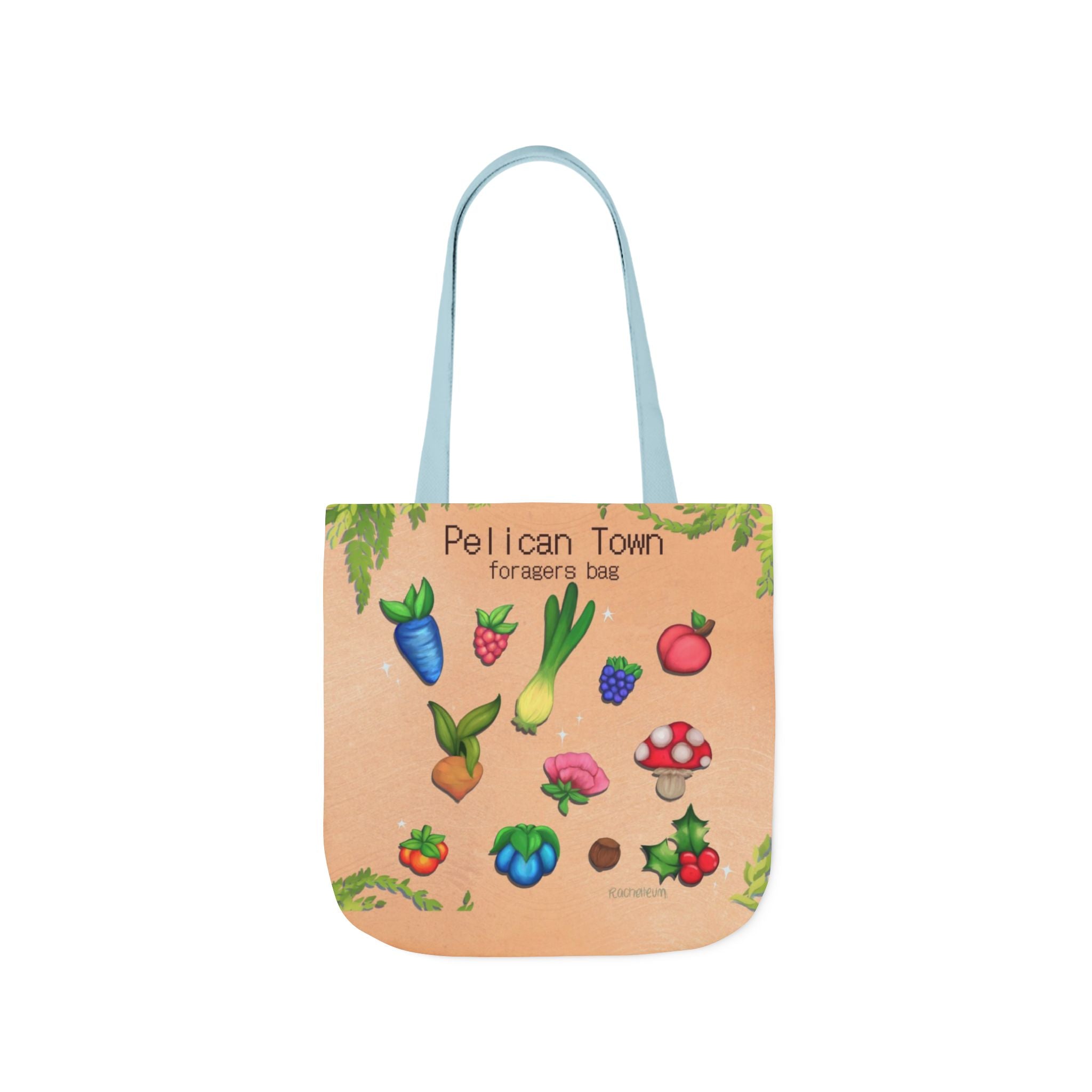 Pelican Town Foragers Bag, Stardew Valley Canvas Tote Bag