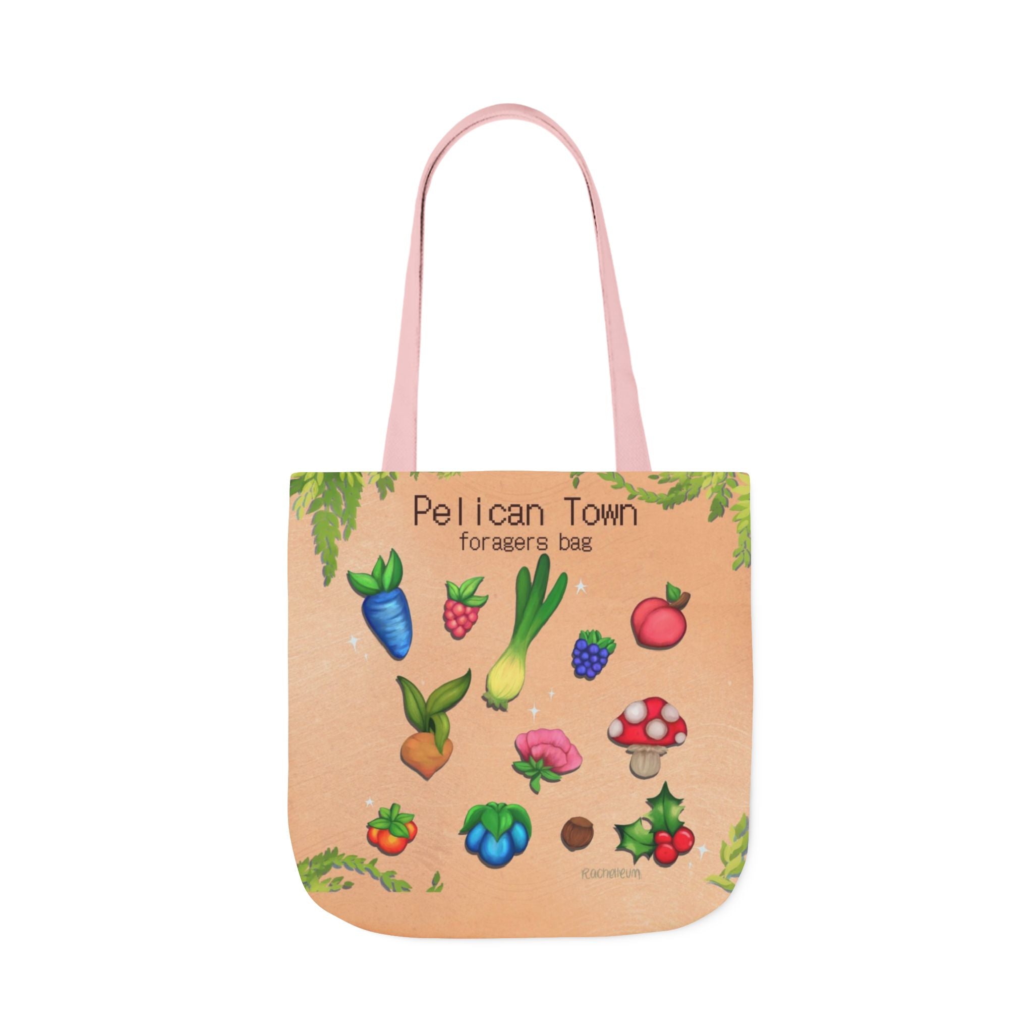 Pelican Town Foragers Bag, Stardew Valley Canvas Tote Bag