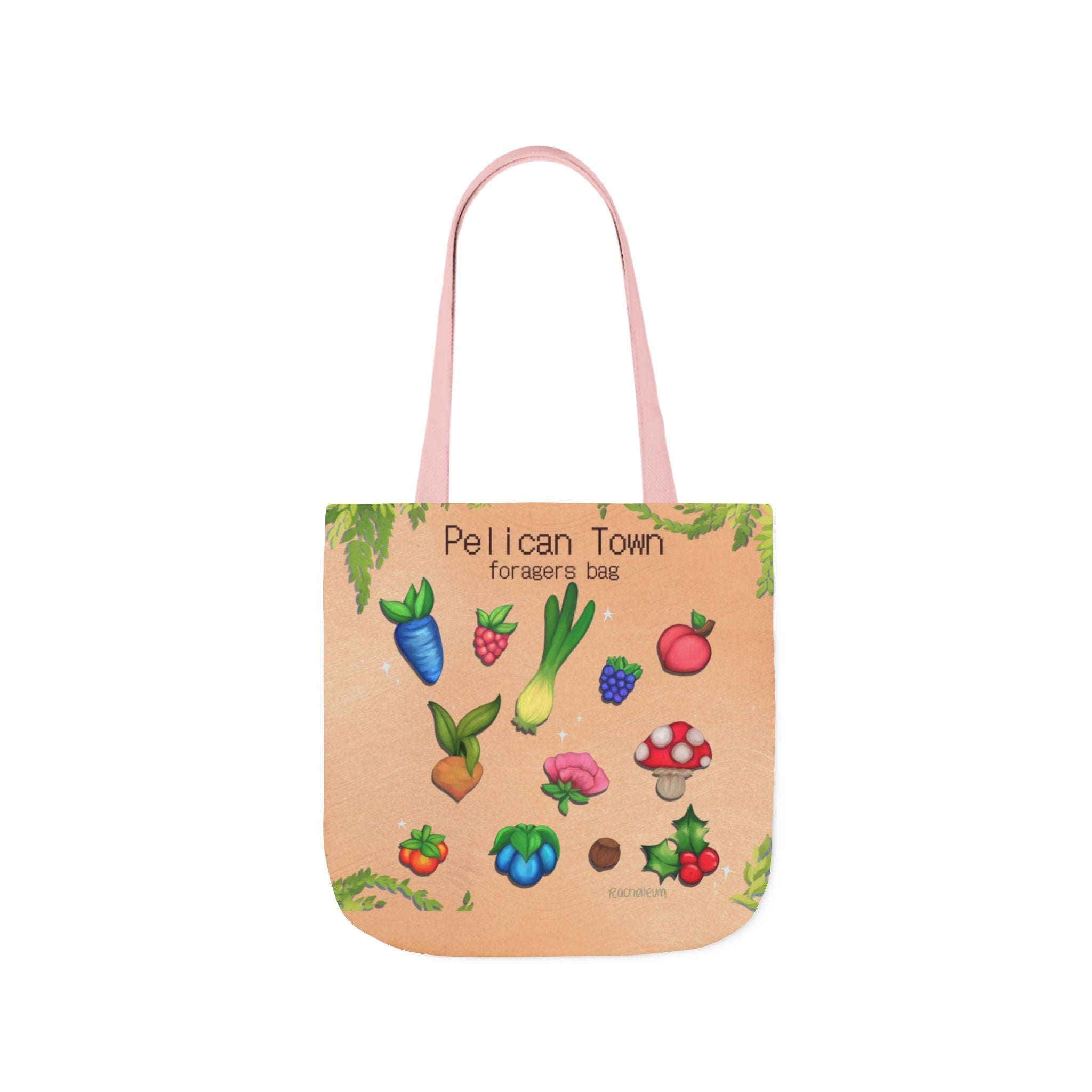 Pelican Town Foragers Bag, Stardew Valley Canvas Tote Bag