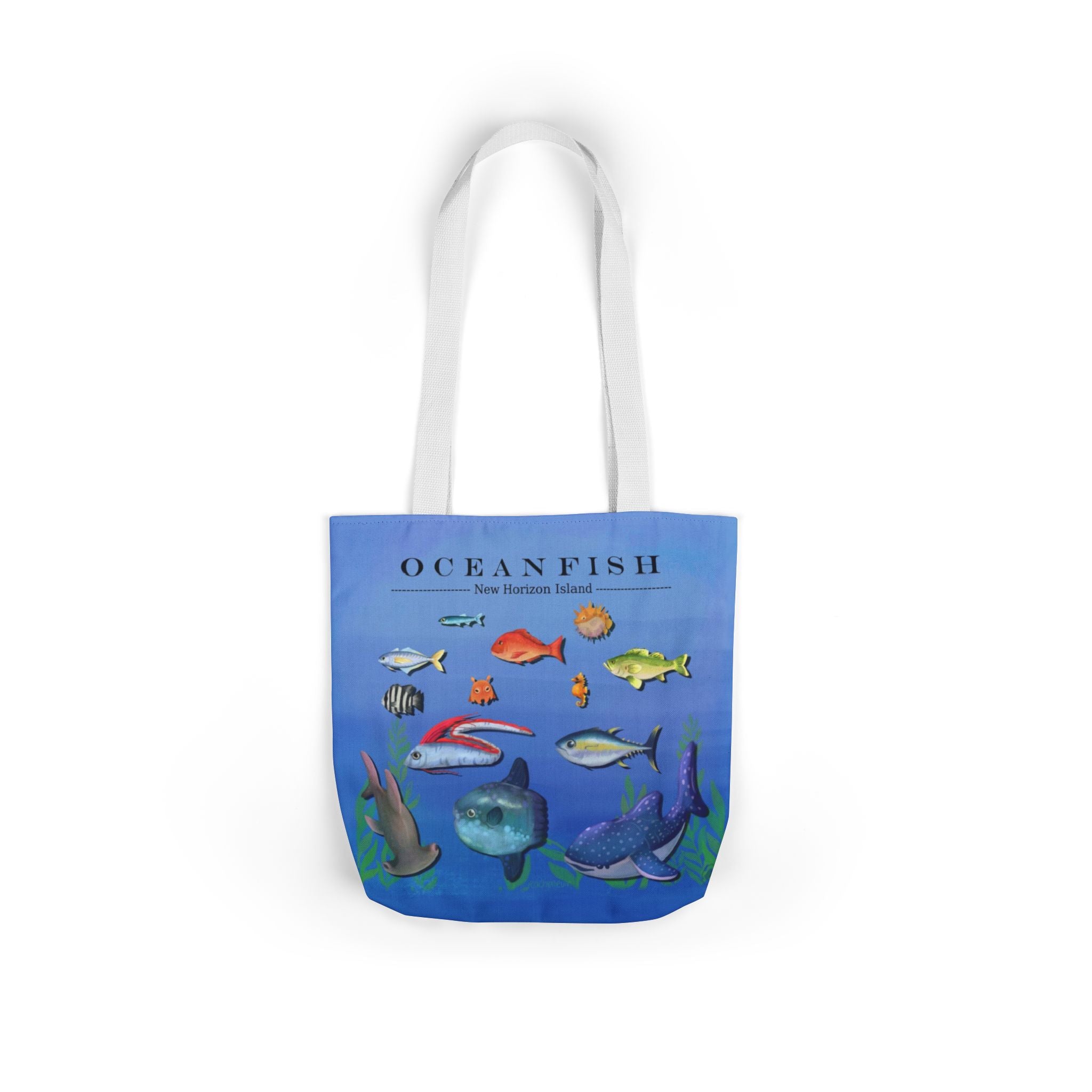 Ocean Fish ~ Canvas Tote Bag