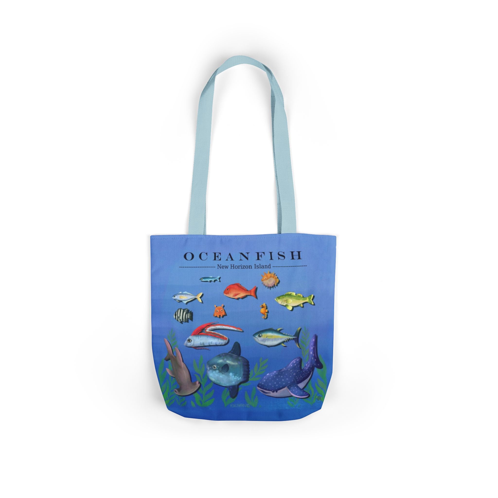 Ocean Fish ~ Canvas Tote Bag