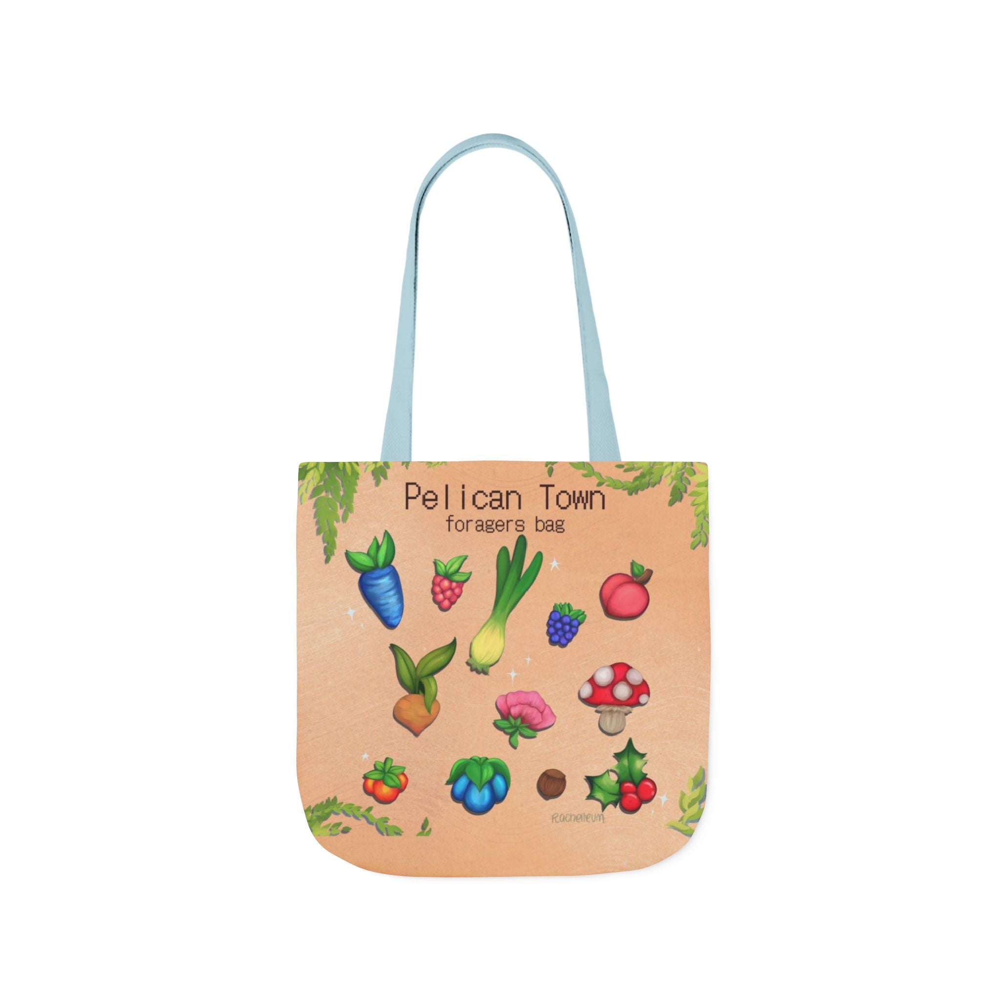 Pelican Town Foragers Bag, Stardew Valley Canvas Tote Bag